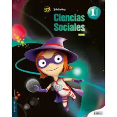 CIENCIAS SOCIALES 1º PAUTA SPX BAULA ISBN 9788426393036