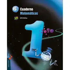 CUADERNO MATEMÁTICAS 6 1 SPX BAULA ISBN 9788426396495