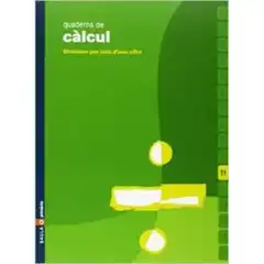 QUADERNS DE CÀLCUL 11 BAULA ISBN 9788447914425