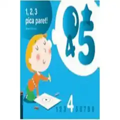 1, 2, 3 PICA PARET! QUADERN 4 BAULA ISBN 9788447922284