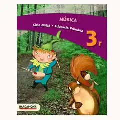 NINOIS 3º EDUCACION PRIMARIA MÚSICA LLIBRE DE L ALUMNE CATALUNYA / ILLES BALEARS ISBN 9788448932008