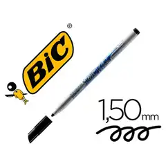 ROTULADOR BIC VELLEDA 1721 P/ PIZARRA NEGRO FINO PUNTA REDONDA 1 MM 172109 152505 841842
