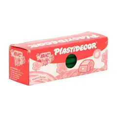 Material PLASTIDECOR CAJA 25 UNIDADES COLOR VERDE MEDIO 816978