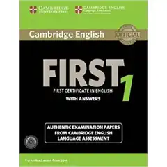 CAMB FIRST CERT ENG PRACT TESTS 1 SELF ST PK