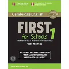 CAMB FIRST CERT ENG FOR SCHOOLS 1 SELF ST PACK