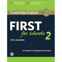 CAMB FIRST CERT ENG FOR SCHOOLS 2 SELF ST PACK