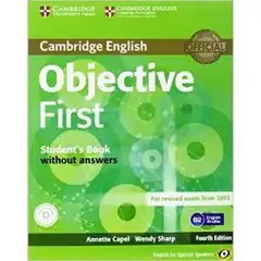 OBJECTIVE FIRST CERTIFICATE ST+WB NO KEY