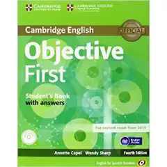 OBJECTIVE FIRST CERTIFICATE ST+WB+KEY