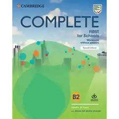 COMPLETE FIRST FOR SCHOOLS WORKBOOK+AUDIO CAMBRIDGE 9788490362129
