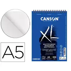 BLOCK DIBUJO ACUARELA CANSON XL A5 PERFORADO 20HJ C200001872 1679942