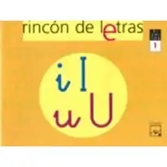 RINCON DE LETRAS 1 (I,U) ISBN 9788421835852