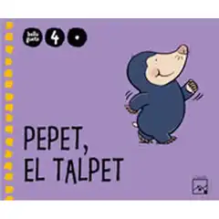 PEPET EL TALPET 4 ANYS 1 TRIMESTRE BELLUGUETS VALENCIÀ ISBN 9788421841464