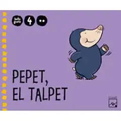 PEPET EL TALPET 4 ANYS 2 TRIMESTRE BELLUGUETS ISBN 9788421841525