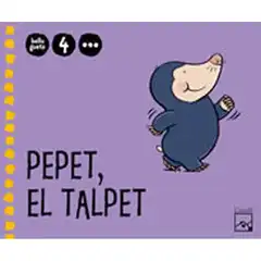 PEPET EL TALPET 4 ANYS 3 TRIMESTRE BELLUGUETS ISBN 9788421841600