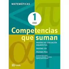 COMPETENCIAS QUE SUMAN. MATEMATICAS 1 ISBN 9788421853054