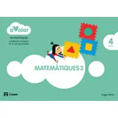MATEMÀTIQUES 3. 4 ANYS A VOLAR! ISBN 9788421854136