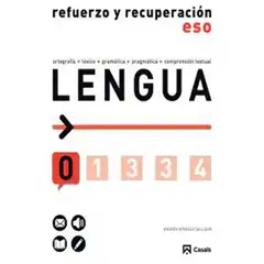 REFUERZO Y RECUPERACION DE LENGUA 0 ESO ISBN 9788421854846