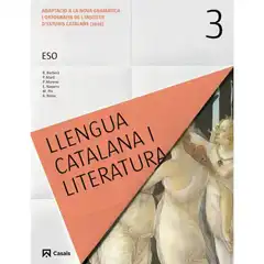 LLENGUA CATALANA I LITERATURA 3 ESO 2018 CASALS ISBN 9788421868294