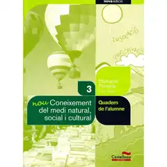 QUADERN NOU CONEIXEMENT MEDI 3ºEP 12 SBB CASTELLNOU 9788498048575
