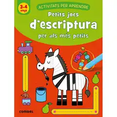 PETITS JOCS ESCRIPTURA 3-4 ANYS COMBEL 9788491017097