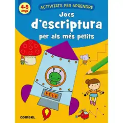 PETITS JOCS ESCRIPTURA 4-5 ANYS COMBEL 9788491017110
