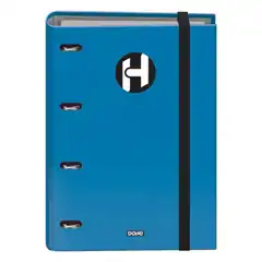 Material CARPEBLOC DOHE AZUL 4ANILLAS 35MM 100HJ 90GR 50783