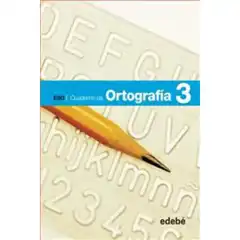 CUAD ORTOGRAFIA 3 ESO EDIT. EDEBE 9788468307404