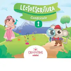 LECTO CRECELETRAS 2 CUADRICULA (CAS) EDEBE 9788468332451