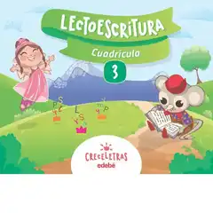 LECTO CRECELETRAS 3 CUADRICULA (CAS) EDEBE 9788468332468