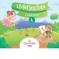 LECTO CRECELETRAS 4 CUADRICULA (CAS) EDEBE 9788468332475