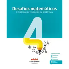 CUAD DESAFIOS MATEMATICOS 4 (CAS) EDEBE 9788468336428