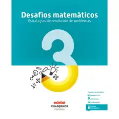CUAD DESAFIOS MATEMATICOS 3 (CAS) EDEBE 9788468336541