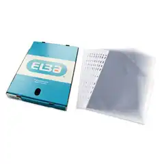 Material FUNDA ELBA MULTITALADRO FOLIO CRISTAL 70M CAJA 100UDS 400005366