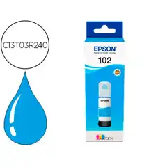 EPSON Nº 102 (C13T03R240) TINTA ORIGINAL CYAN 27729