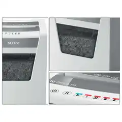 DESTRUCTORA LEITZ IQ OFFICE P5 BLANCO/PLATA 80020000 DESTRUCTORA LEITZ IQ OFFICE P5 BLANCO/PLATA 80020000