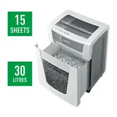 DESTRUCTORA LEITZ IQ OFFICE PRO P5 BLANCO/PLATA 80050000