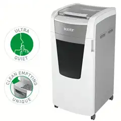 DESTRUCTORA IQ AUTO+ OFFICE PRO 600 P4 BLANCA LEITZ 80170000