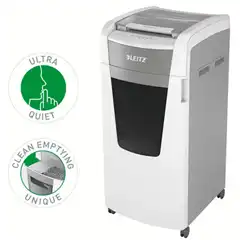 DESTRUCTORA IQ AUTO+ OFFICE PRO 600 P5 BLANCA LEITZ 80180000 DESTRUCTORA IQ AUTO+ OFFICE PRO 600 P5 BLANCA LEITZ 80180000