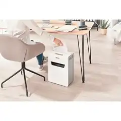DESTRUCTORA IQ PROTECT 8 P4 BLANCO/PLATA LEITZ 80910000 DESTRUCTORA IQ PROTECT 8 P4 BLANCO/PLATA LEITZ 80910000