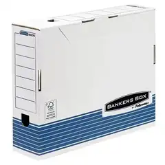Material FELLOWES CAJA ARCHIVO DEFINITIVO A3 BANKERS BOX 100 MM AZUL 24301 0023601
