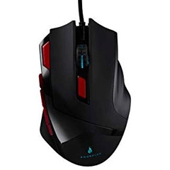 VERBATIM RATÓN GAMING SUREFIRE EAGLE CLAW CABLE USB LED NEGRO 48817 40904