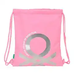 SACO PLANO BENETTON FLAMINGO ROSA SAFTA 612252196 45379