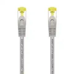 Material AISENS CABLE DE RED LATIGUILLO RJ45 LSZH CAT.7 600MHZ S/FTP PIMF AWG26 GRIS 10M A146-0338 45424