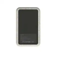 Material KREAFUNK CARGADOR POWER BANK CON CARGA INALÃMBRICA QI 5K MAH AMARILLO TRIGO 52738 KFKE87
