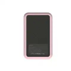 Material KREAFUNK CARGADOR POWER BANK CON CARGA INALÃMBRICA QI 5K MAH ROSA 52742 KFKE83