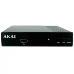 Material AKAI DECODIFICADOR DIGITAL TERRESTRE - SINTONIZADOR TDT T2 ZAP26510K 57335