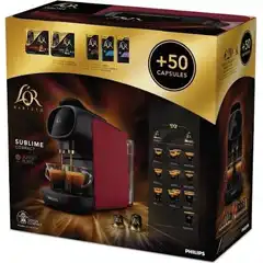 Material PHILIPS CAFETERA ESPRESSO LOR BARISTA 19 BARES Y 1450W INCLUYE 50 CAPSULAS NEGRO LM9012/55 59943