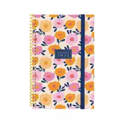 AGENDA ESPIRAL FINOCAM DESIGN COLLECTION SV HORIZONTAL E5 117X181 MM AHORA 2025 CATALAN 742252925
