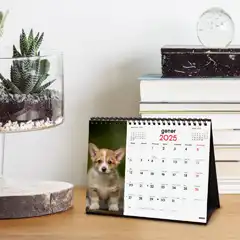 CALENDARIO SOBREMESA FINOCAM CACHORROS 210X150MM CATALAN 780333725