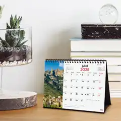 CALENDARIO SOBREMESA FINOCAM PUEBLOS CON ENCANTO 210X150MM CATALAN 780334225